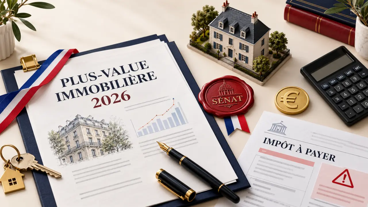 Réforme de la plus-value immobilière 2026 : ne confondez pas vote du Sénat et impôt à payer