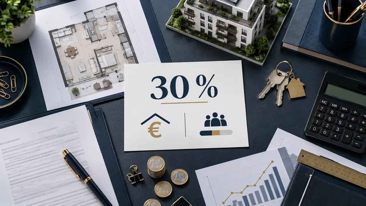 Loi Scellier intermédiaire : 30 % de déduction en échange de loyers et de ressources plafonnés