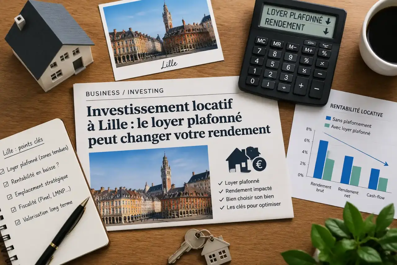 Investissement locatif à Lille : le loyer plafonné peut changer votre rendement